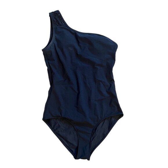 XXS Vineyard Vines, Black One Piece Swimsuit, Style 2M0526 - Picture 3 of 7